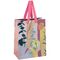 Пакет подарочный 18*23*10см MESHU "Spring flowers", отд. фольгой, матовая ламинация