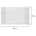 Обложка ПВХ для тетрадей и дневников, ПИФАГОР, ПЛОТНАЯ, 150 мкм, 210х350 мм, штрих-код, 229311