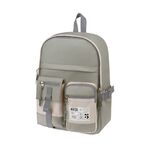 Рюкзак Berlingo Tasty "Green matcha", 40*28*15см, 1 отделение, 7 карманов, уплотненная спинка