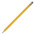Карандаш чернографитный ЮНЛАНДИЯ, 1 шт., "Школьный", НВ, корпус желтый, с резинкой, 181588