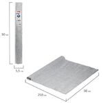 Бумага гофрированная/креповая (ИТАЛИЯ) 180 г/м2, 50х250 см, серебристая (802), BRAUBERG FIORE, 112658