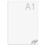 Ватман формат А1 (610х860 мм), ГОЗНАК С-Пб, плотность 200 г/м2, КОМПЛЕКТ 3 листа, BRAUBERG, 110973