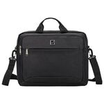 Сумка-портфель BRAUBERG "Protect" с отделением для ноутбука 15,6", 2 отделения, черная, 30х40х7 см, 270831