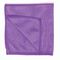 Салфетка для стекол и зеркал, гладкая микрофибра, 30х30 см, фиолетовая, LAIMA, 601248