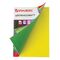 Цветная бумага А4 офсетная, 16 листов 8 цветов, на скобе, BRAUBERG, 200х275 мм, "Кот-рыболов", 129920