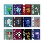 Комплект (12 шт.) предметных тетрадей 48л. ArtSpace "Коллаборация", матовая ламинация, выб. лак