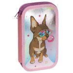 Пенал 2 отделения, 190*110 ArtSpace "Woof", ламинированный картон, софт-тач