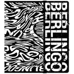 Папка для тетрадей на резинке Berlingo "Monochrome" А5+, 600мкм, с рисунком