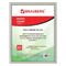Рамка 30х40 см, пластик, багет 12 мм, BRAUBERG HIT2, серебро, стекло, 391133