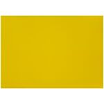 Картон плакатный 48*68см, Мульти-Пульти, 10л., мелованный в пакете, желтый, 380г/м2