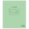 Тетрадь ЗЕЛЁНАЯ обложка, 12 л., линия с полями, офсет, ПЗБМ, 19988