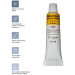 Краски масляные Гамма "Студия", 06 цветов, туба 18мл, картон. упаковка