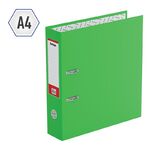 Папка-регистратор Berlingo "Standard", 70мм, бумвинил, с карманом на корешке, салатовая