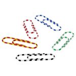 Скрепки 28мм, Berlingo "Зебра", 100шт., цветные, карт. упаковка