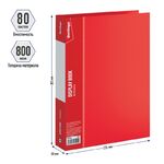 Папка с 80 вкладышами Berlingo "Standard", 30мм, 800мкм, красная
