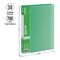 Папка с 30 вкладышами Berlingo "Diamond", 17мм, 700мкм, зеленая