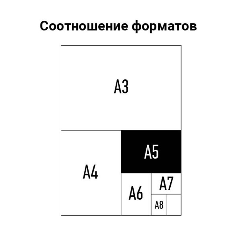 Пленка для ламинирования А5 OfficeSpace 154*216мм, 125мкм, глянец, 100л.