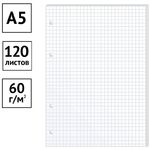 Сменный блок 120л., А5, OfficeSpace, белый