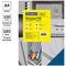 Обложка А4 OfficeSpace "PVC" 180мкм, "Кристалл" прозрачный синий пластик, 100л.