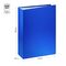 Папка со 100 вкладышами OfficeSpace А4, 30мм, 600мкм, пластик, синяя