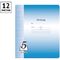 Тетрадь 12л., косая линия ArtSpace "Пятерка", офсетная обложка