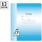 Тетрадь 12л., линия ArtSpace "Пятерка", офсетная обложка
