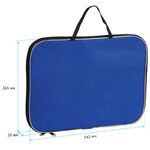 Папка с ручками А4 ArtSpace "Синяя", ткань, 20мм