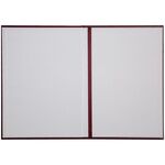 Папка адресная с российским орлом OfficeSpace, А4, балакрон, красный, инд. упаковка