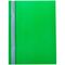 Папка-скоросшиватель пластик. OfficeSpace А4, 160мкм, зеленая с прозр. верхом