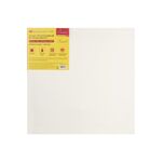 Холст на подрамнике "Сонет" 40х40 см, 380 г/м2, 45% хлопок 55% лён, акриловый грунт, среднее зерно