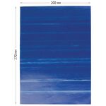 Тетрадь 80л., А4, клетка OfficeSpace, бумвинил, синий