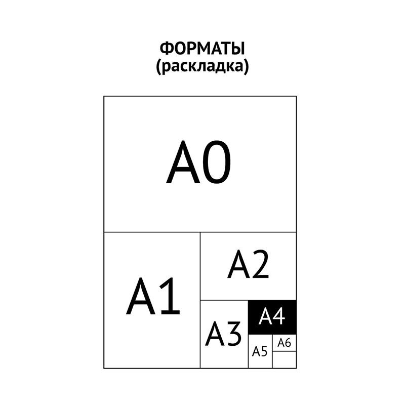 Альбом для черчения 20л., А4, ArtSpace, на склейке, 160г/м2