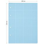 Сменный блок 80л., А5, ArtSpace, голубой, пленка т/у