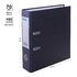 Папка-регистратор OfficeSpace, 70мм, бумвинил, с карманом на корешке, черная