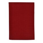 Обложка для автодокументов натуральная кожа ящерица, без тиснения, красная, BRAUBERG, 238191