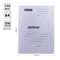 Скоросшиватель OfficeSpace "Дело", картон немелованный, 220г/м2, белый, пробитый, до 200л.