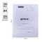 Скоросшиватель OfficeSpace "Дело", картон мелованный, 300г/м2, белый, пробитый, до 200л.