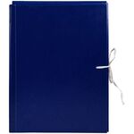 Папка архивная с жесткими клапанами OfficeSpace, покрытие БВ, с 4 завязками, ширина корешка 80мм