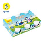 Краски пальчиковые Мульти-Пульти "Морские приключения Енота", 06 цветов, 360г, для малышей,1+, картон