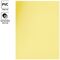 Обложка А4 OfficeSpace "PVC" 150мкм, прозрачный желтый пластик, 100л.