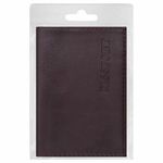 Обложка для паспорта натуральная кожа "Virginia", "PASSPORT", бордовая, BRAUBERG, 237187