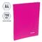Папка c зажимом Berlingo "Neon", 17мм, 700мкм, неоновая розовая