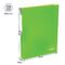 Папка на 4 кольцах Berlingo "Neon", 25мм, 700мкм, неоновая зеленая