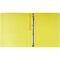 Папка на 4 кольцах Berlingo "Neon", 25мм, 700мкм, неоновая желтая