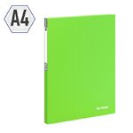 Папка с 20 вкладышами Berlingo "Neon", 14мм, 700мкм, неоновая зеленая