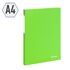 Папка с 20 вкладышами Berlingo "Neon", 14мм, 700мкм, неоновая зеленая