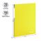 Папка с 20 вкладышами Berlingo "Neon", 14мм, 700мкм, неоновая желтая