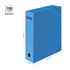 Папка архивная на резинках OfficeSpace, микрогофрокартон, 75мм, синий, до 700л.