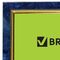 Рамка 21х30 см, пластик, багет 15 мм, BRAUBERG "HIT", синий мрамор с позолотой, стекло, 390705