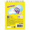 Блокнот МАЛЫЙ ФОРМАТ А7 75х105 мм, 40 л., гребень, картон, клетка, ЮНЛАНДИЯ, "МОНСТР-ТРАК"/"ФУТБОЛ", 129859